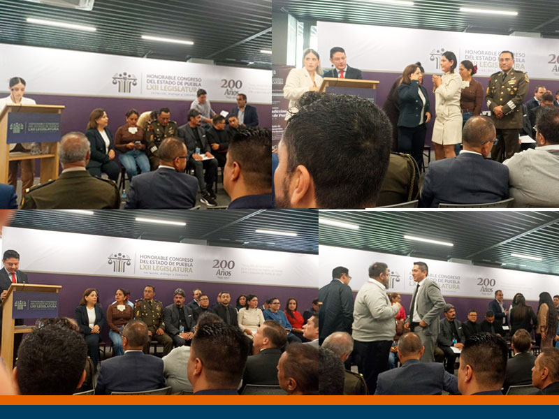 Primer Foro contra las Adicciones en el Congreso del Estado de Puebla